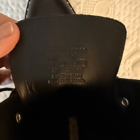 Massimo Dutti Black Lug sole s. 39 stud low boot - Picture 11 of 13